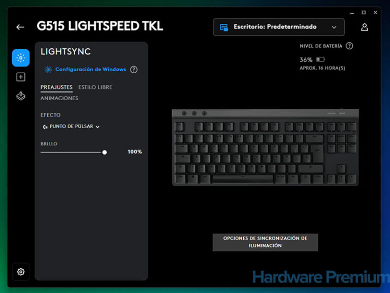 REVIEW LOGITECH G515 LIGHTSPEED TKL SOFTWARE