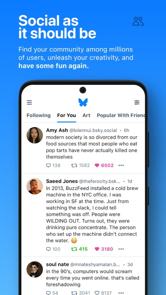 Las 14 Mejores Apps para Móviles en 2024 tienes bluesky